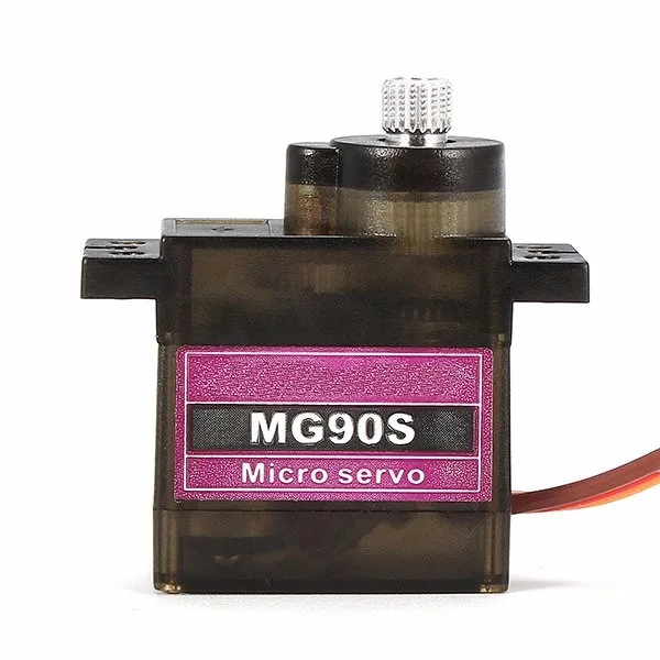 5/10/20/50 Micro Servo MG90S Servo с металлической Шестерни для дистанционно управляемых вертолетов самолетов модель грузовика лодка робот и гоночный автомобиль, вес: 9 гр