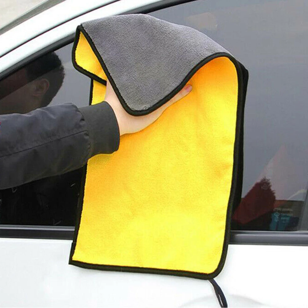 Мягкая влагопоглощающая салфетка для мытья автомобиля чистки многоразовая из