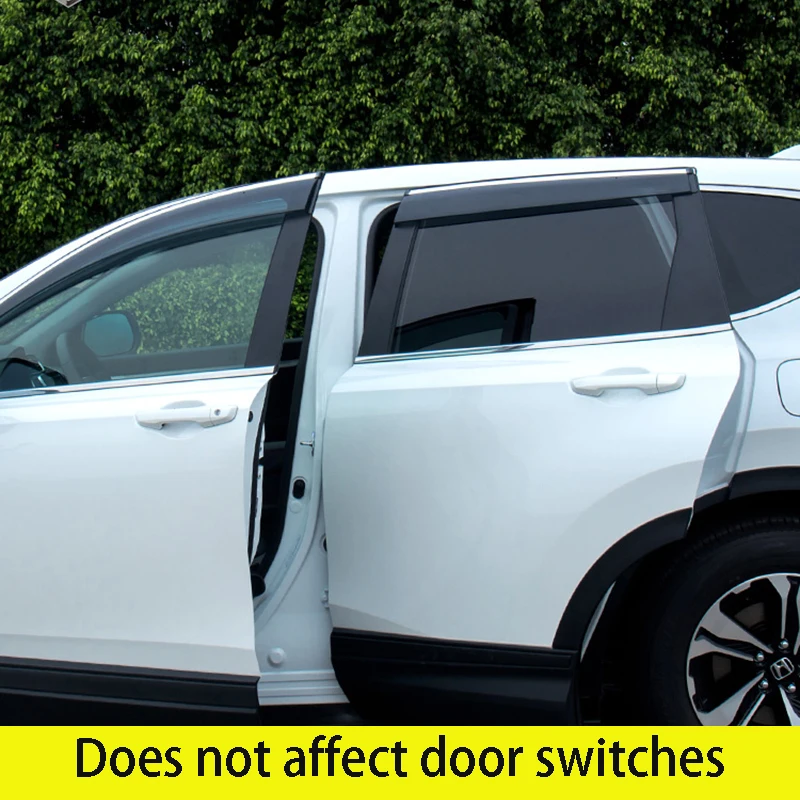 Weather shield Windows visor side wind window deflectors visor windshield on the windows accessories For Honda CRV 2019