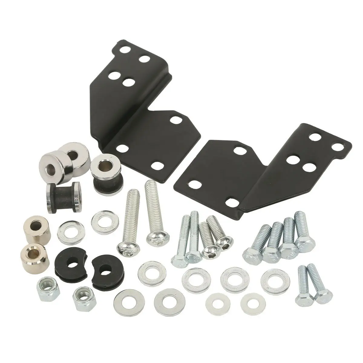 Motorcycle Pack Latches Mount Docking Kit For Harley Touring Razor Chop King Tour Pak 1997-2008