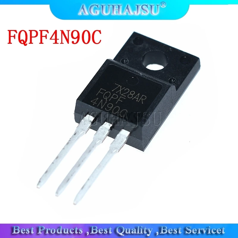 10 шт. FQPF4N90C-220 4N90C 4N90 TO220 новый оригинальный | Электронные компоненты и