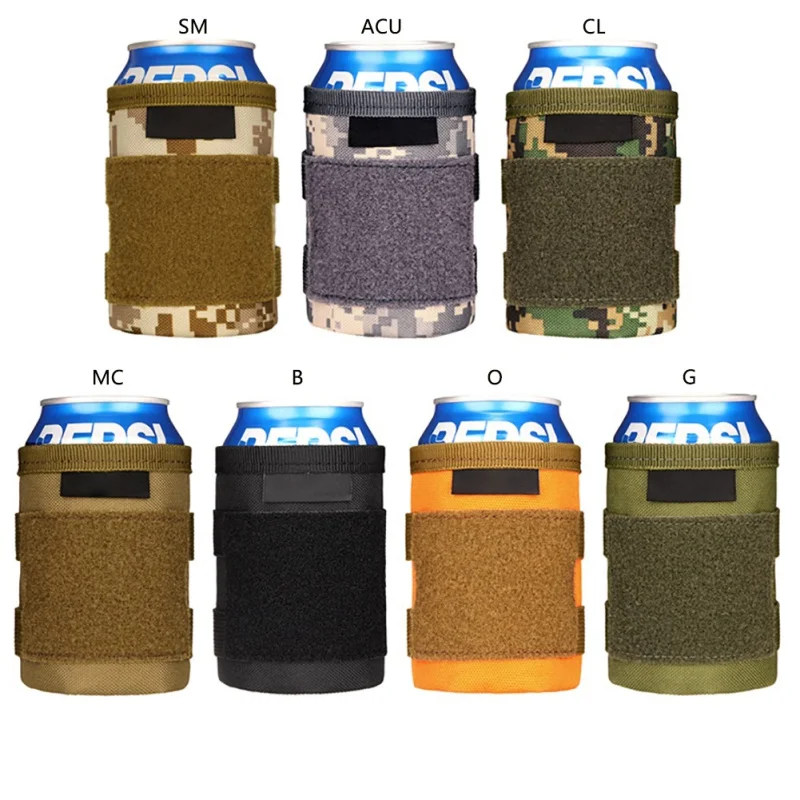 

2020 Cover Picnic Beer Cover Beverage Bottle Cover Outdoor Hunting bottle Cover Bar Tactical Cooler Cushion Cover