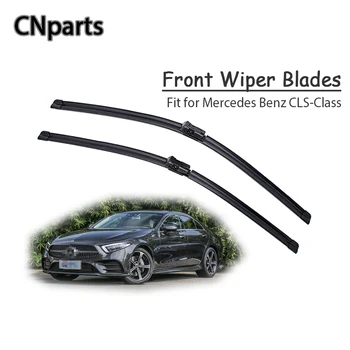 

Auto Parts Car Windshield Soft Rubber Front Wiper Blades Arm Kit For Mercedes Benz W218 W219 CLS-Class Vehicle Rain Brushes