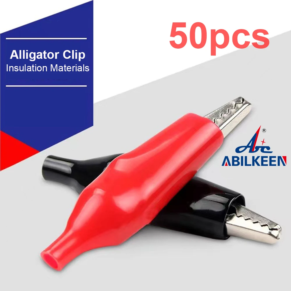 Металлический зажим типа крокодил Электрический с щупом измерительный прибор