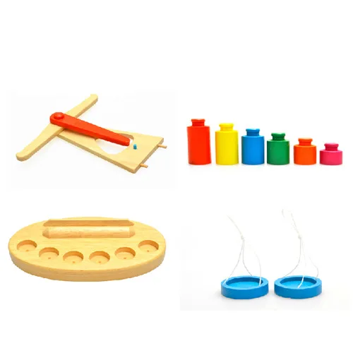 

Balance Toy Wood Balance Table Children'S Educational Learning Weight And Balance Knowledge Montessori Teaching Aids