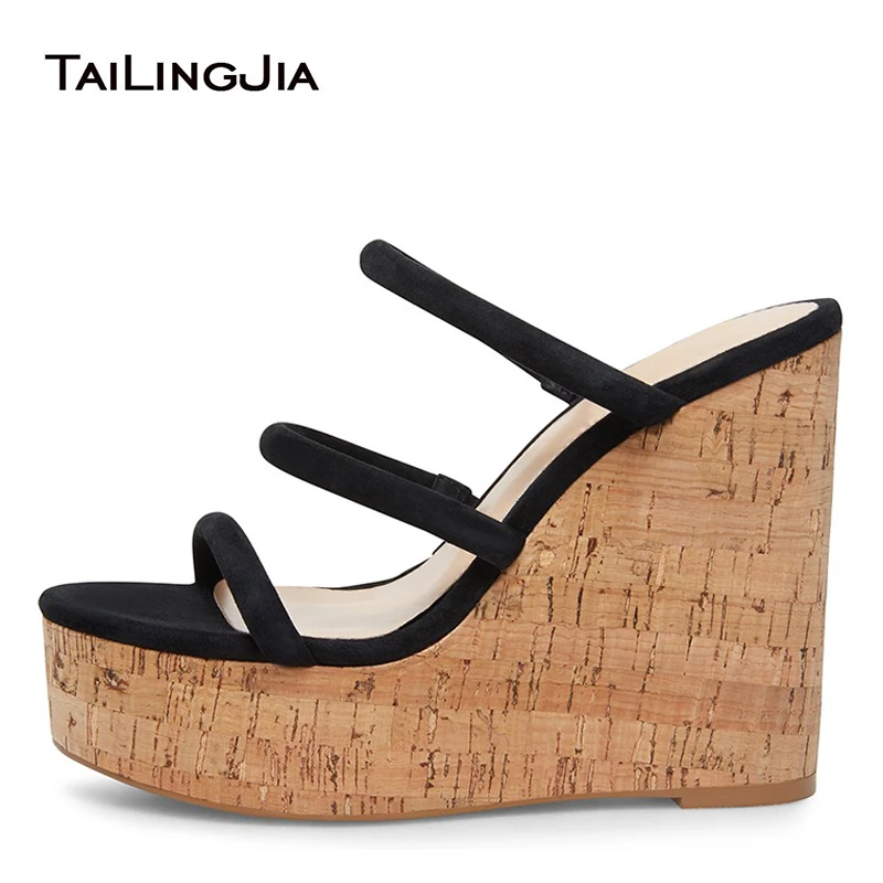 Wedge sandals strappy Outlet