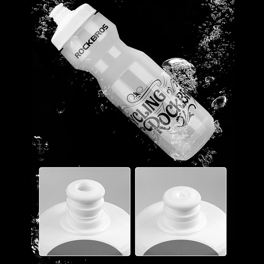 ROCKBROS 750 ML Bicycle Water Bottle Squeeze Jet Leakproof Portable Water Bottle Plastic Outdoor Sports Mountain Bike Drinker water bottle bicycle water bottle sports bottle