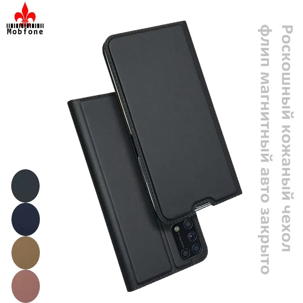 Роскошный кожаный чехол для Xiaomi POCO X3 NFC M3 F2 откидной магнитный автоматический Mi 10T