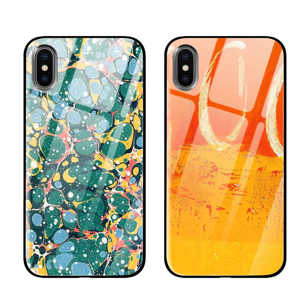 Девушка мощность для iPhone 5 5S 6 6s 7 8 Plus X XS XR 11 Pro макс. закаленное стекло чехлы