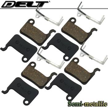 

4 pair Semi-metal MTB bicycle disc brake pad FOR XT/R M975 M966 M965 M800 M775 M776 M765 SLX M665 HONE M601 596 595 Accessories