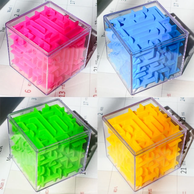Fun science and education relax toys antistress children's intelligence maze puzzle educational toy 3d maze gift for children 3