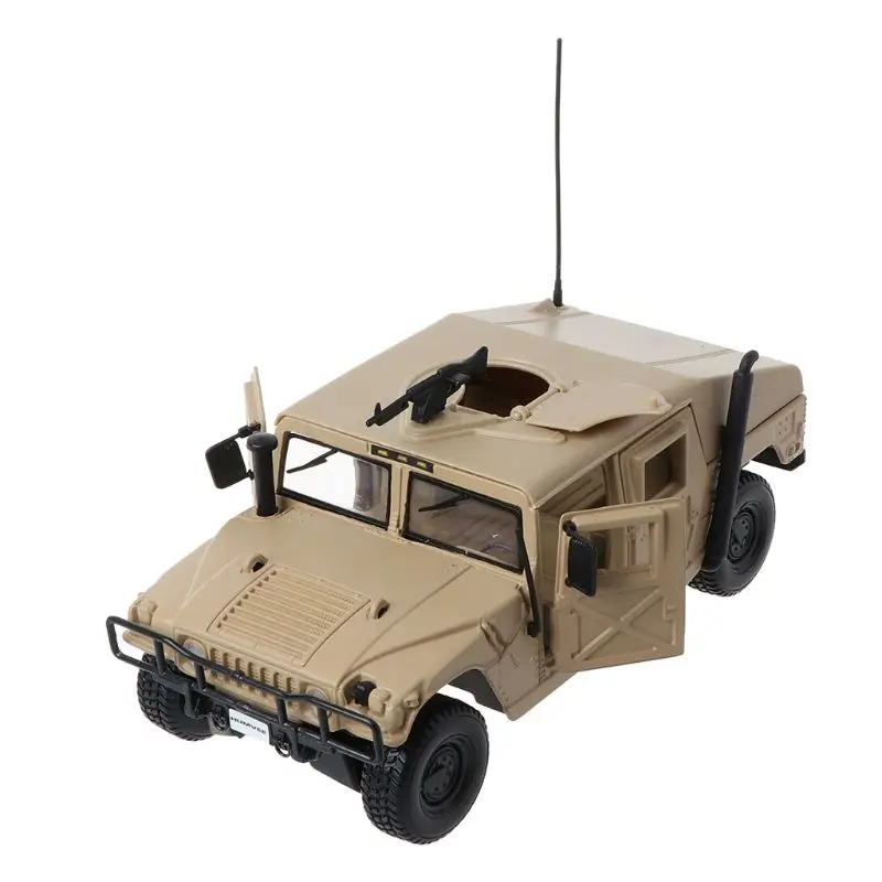 1:18 военная модель из сплава литые под давлением игрушки металлические Humvee модель Военная коллекция автомобиль игрушка R7RB