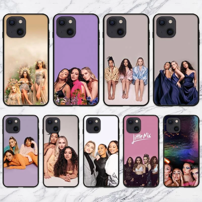 POP Little Mix Phone Case For iPhone 11 12 Mini 13 Pro XS Max X 8 7 6s Plus 5 SE XR Shell iphone 11 Pro Max phone case