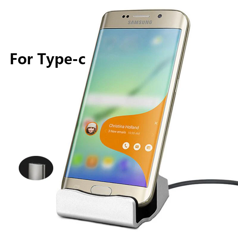 For type-c Универсальная док-станция type c для huawei mate 20X mate 20 10 pro lite p30 p20 pro lite зарядное устройство для Iphone x xs xr - Цвет: For type-c