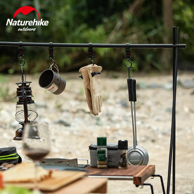 Naturehike ChenYi алюминиевый сплав подвесной стеллаж для отдыха на природе 8 кг вес подшипника треугольный стеллаж для хранения одежды NH19BJ082