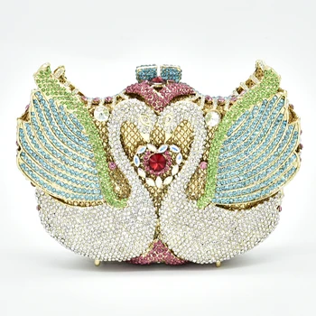 

Multi Color Women Purses and Handbags Clutch Purse for Wedding& Party Luxury Women Evening Party Bag Bridal Wedding Diamonds Bag