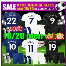 Комплект для взрослых+ носки, Джерси Челси, 19, 20, новинка, HAZARD KANTE home out, футбольные майки, PULISIC, HUDSON-ODOI, вилиан,, рубашка Челси