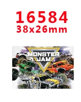 16584 30 шт. плоское украшение из смолы ленты Мультяшные полимерные pr15935 - Цвет: 16584