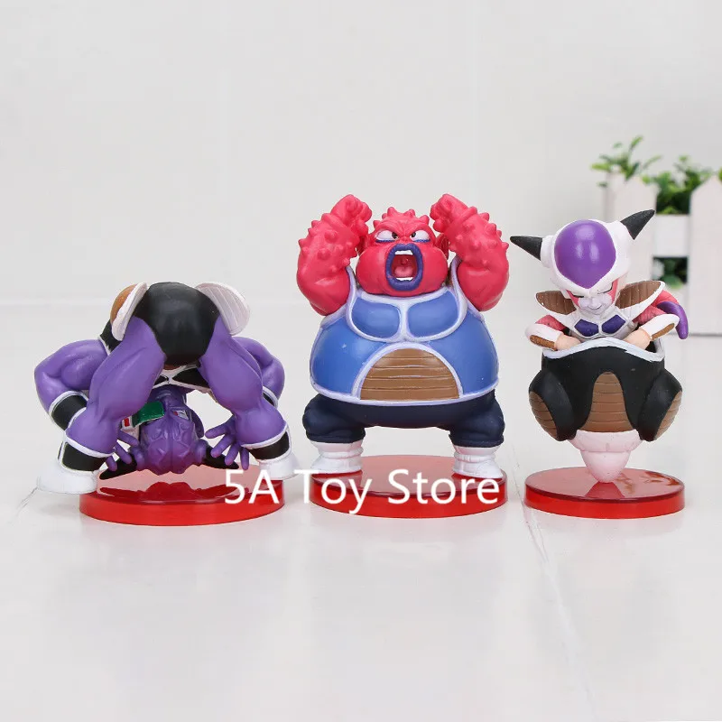 8 шт./компл. Dragon Ball Z Ginyu силы гульдо Recoom Burter Jeice ginyu пластиковая фигурка героя Модель Коллекция игрушек