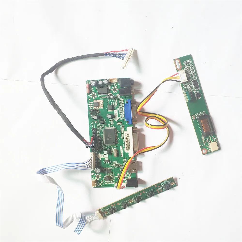 Плата контроллера экрана для B141PW01 V0 V1 V2 HDMI-совместимая + VGA DVI M.NT68676 1440*900 14 1