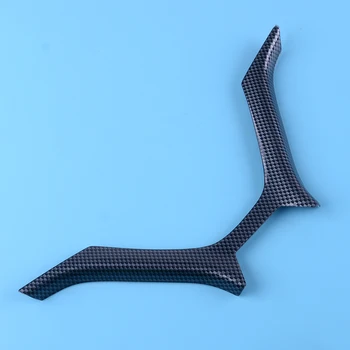 

beler Plastic Car Carbon Fiber Black Texture Steering Wheel Cover Panel Trim fit for Honda Civic 2012 2013 2014 2015