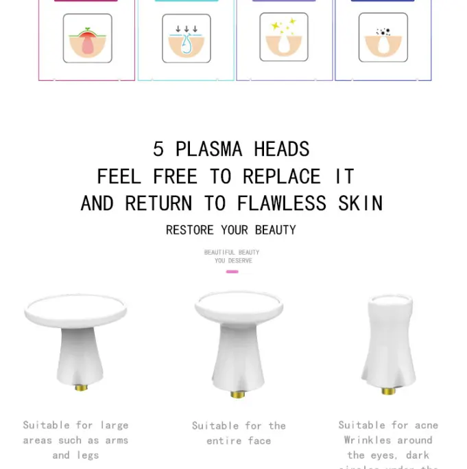 Freckle and Ozone acne treatment,cold plasma ozone shower beauty pen plasma lift pen/mechinal spot removal wrinkle injections