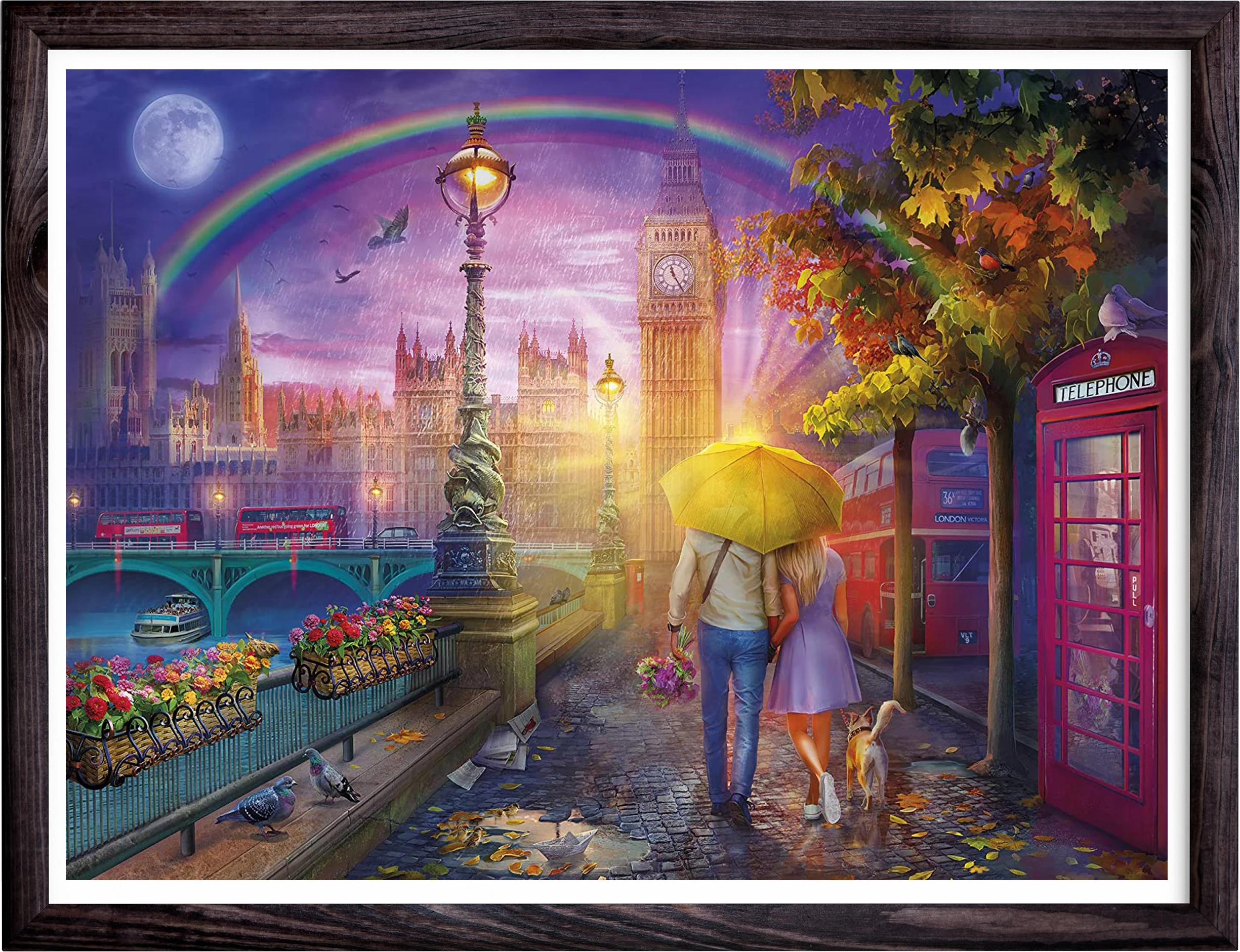 

Diamond Embroidery Rhinestones Painting Home Decor 5D Mosaic Diamond Painting Cross stitch Landscape Lovers Kit Mosaic Picture