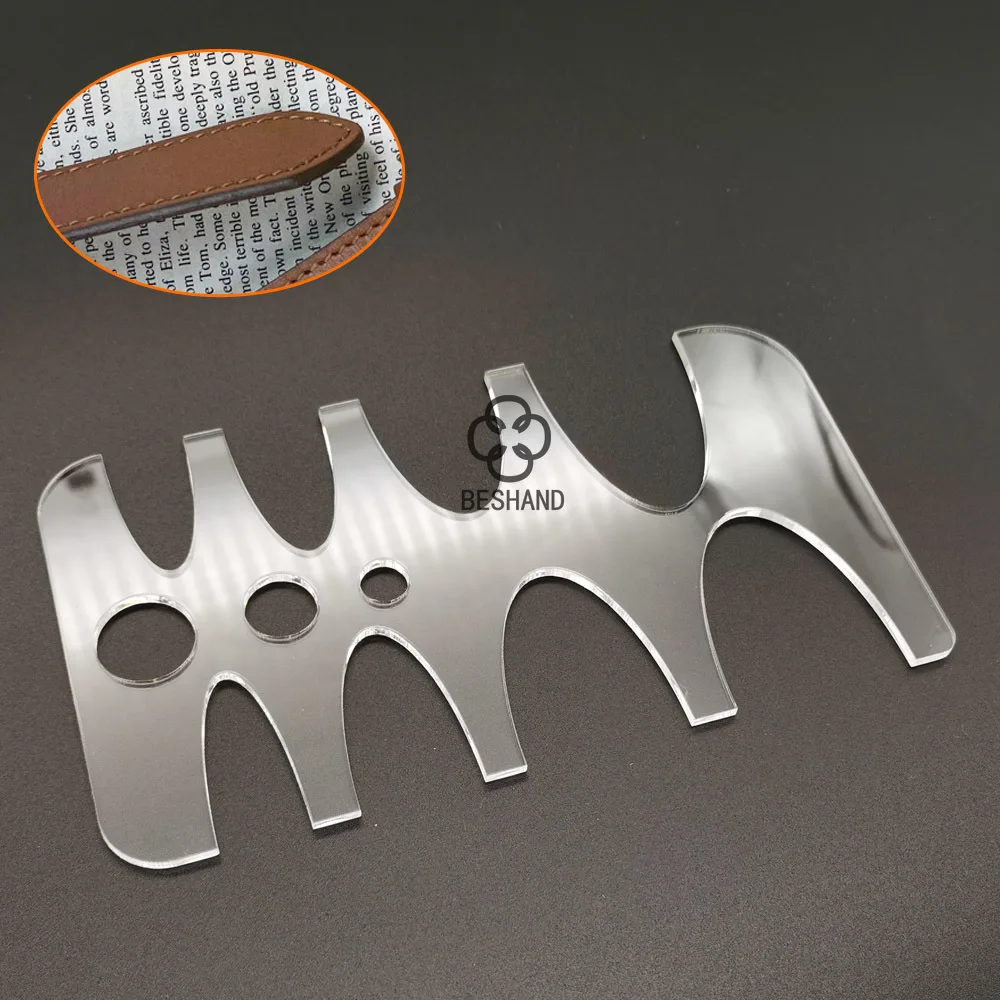 Leather Cutting Tool Leather Tool Leather Working Tools Craft Cutting Tool Belt End Pattern Template V Shape 20/25/30/35/38/40mm Aauxiliary Cutting Die Instead of Punch Sets