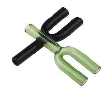 Y-образная переносная трубка Мини для маленьких трубок устройство для курения y-образные аксессуары для кальяна