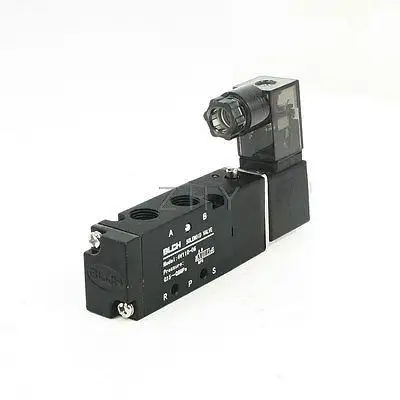 

2 Position 5 Ways 0.15-0.8MPa Pressure PT1/8" Pneumatic Solenoid Valve