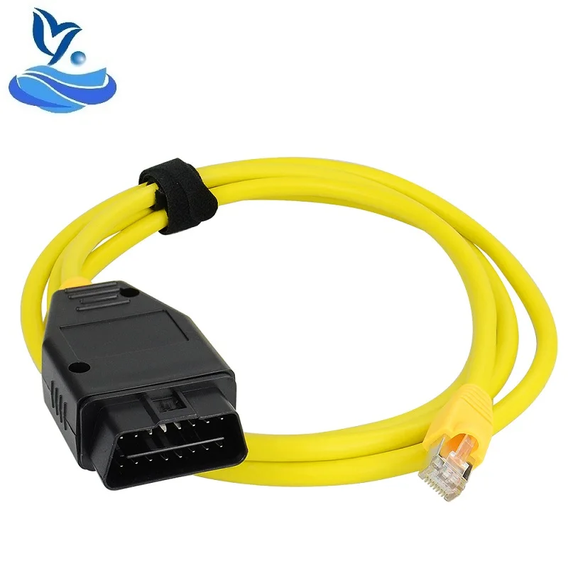 ENET Дата-кабель Ethernet для OBD2 Интерфейс кабель 16Pin разъем ESYS 3.23.4 V50.3 данных E-SYS ICOM