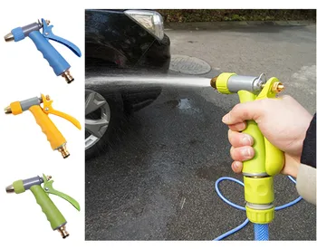 

High Pressure Water Spray Gun Washing Car Washing Machine Garden Watering Hose Nozzle Sprinkler Water Gun for watering flowers