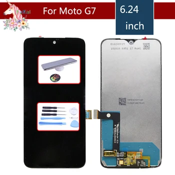 

6.24" For Motorola Moto G7 XT1962 G7 plus LCD Display Touch Screen Digitizer Sensor Complete LCD Assembly Monitor Module