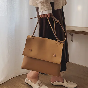 

Winter New Design Korean Wild Messenger Bag Women Simple Fashion Shoulder Bag Soft Bag Female Crossbody Classic Lady Satchels