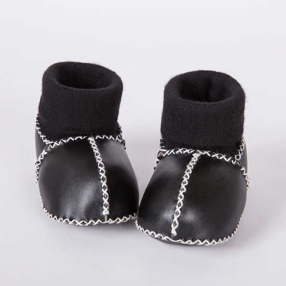 

2018 Autumn And Winter New Style Baby Shoes Sew Babies' Toddler Shoes Korean-style Soft-Sole Warm Infant Floor wa zi xie