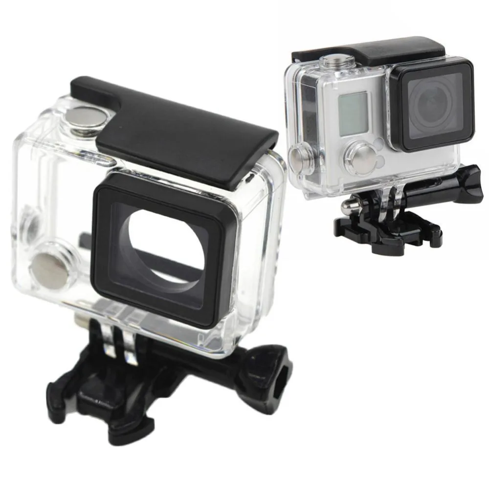 Водонепроницаемый чехол для Gopro Hero 3+/4, защитный чехол для подводного плавания, аксессуары для камеры