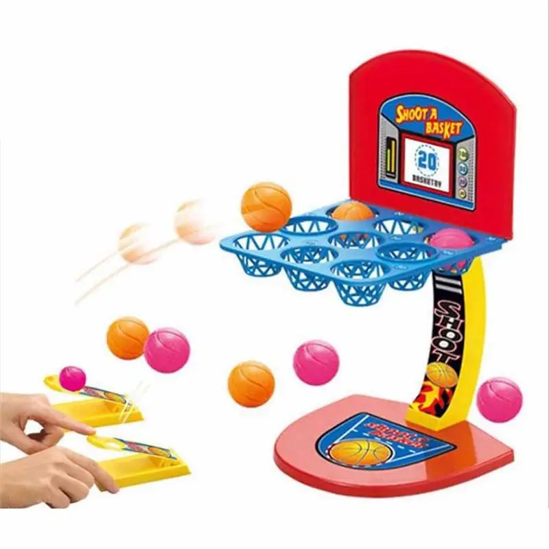 

Kid's Desktop Game Mini Shooting Basketball Sports Game Educational Toys Interative Marbles Game Children Creative Toy