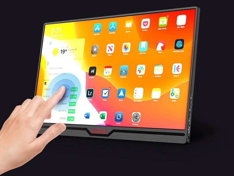 IPS ޴ HDMI Է ġ ũ , Ǯ HD 1920*1080 , 13.3 ġ, ǰ