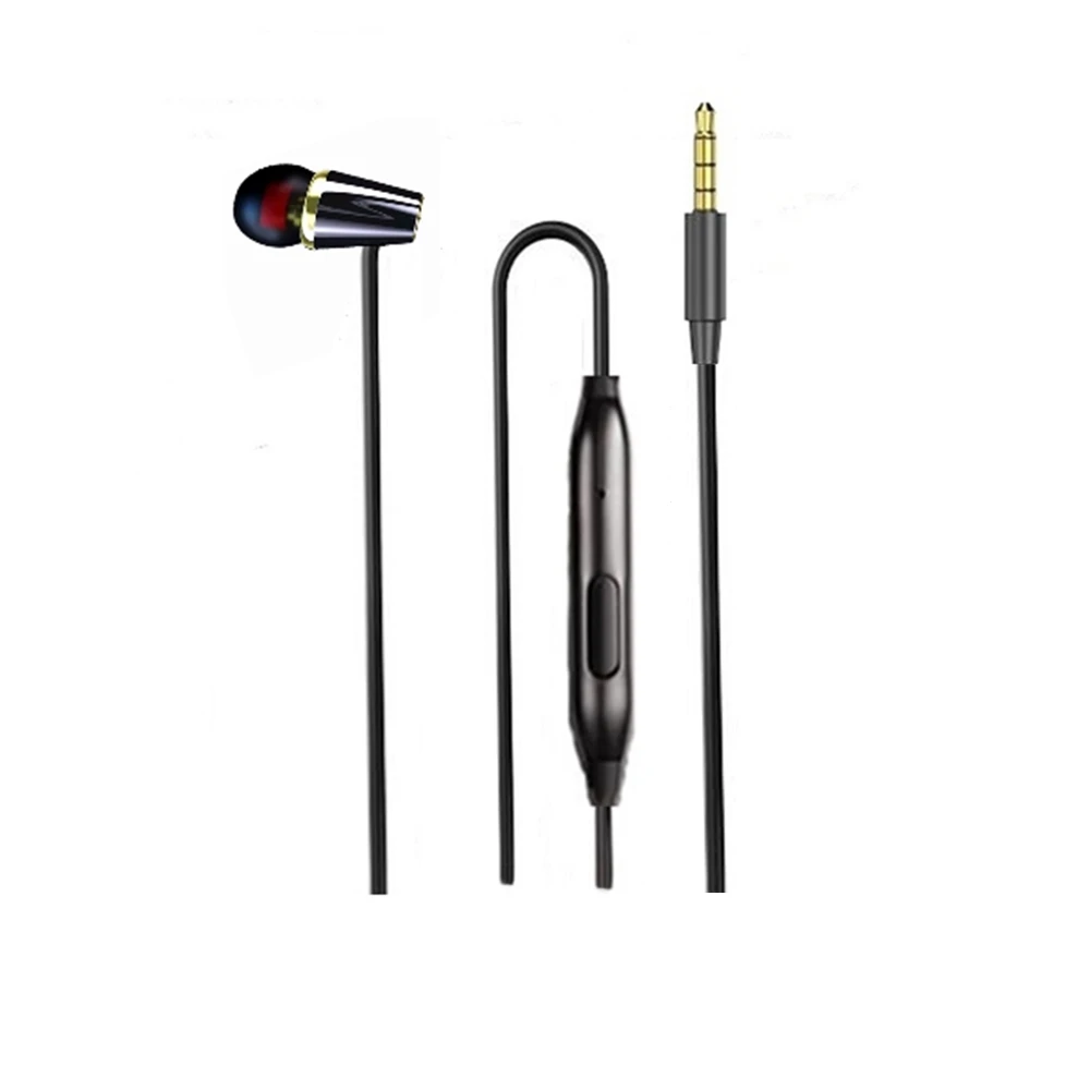 Single Earphone One Side Earplugs with Microphone Single Ear Earbud