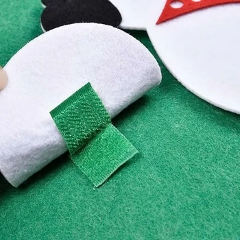 

DIY Felt Christmas Tree Decoration Santa Claus Ornaments Kids New Year Gifts