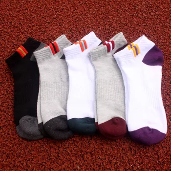 

High Quality Mens Autumn Summer Socks Classic Patchwork Mesh Breathable Cotton Men Short Sock Male Socks