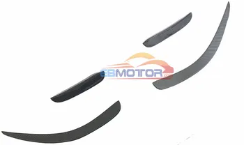 

Front Bumper Lip Splitter Fins Spoiler 4PCS SET For Mercedes Benz W204 C63 AMG 11-14 M122