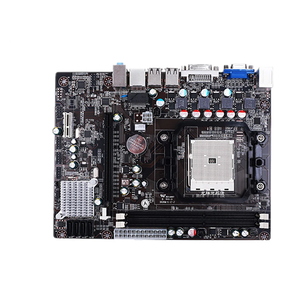 

RJ45 Interface Components LGA1366 High Performance USB 2.0 A55 DDR3 PCI Motherboard Easy Install Accessories SATA II Computer