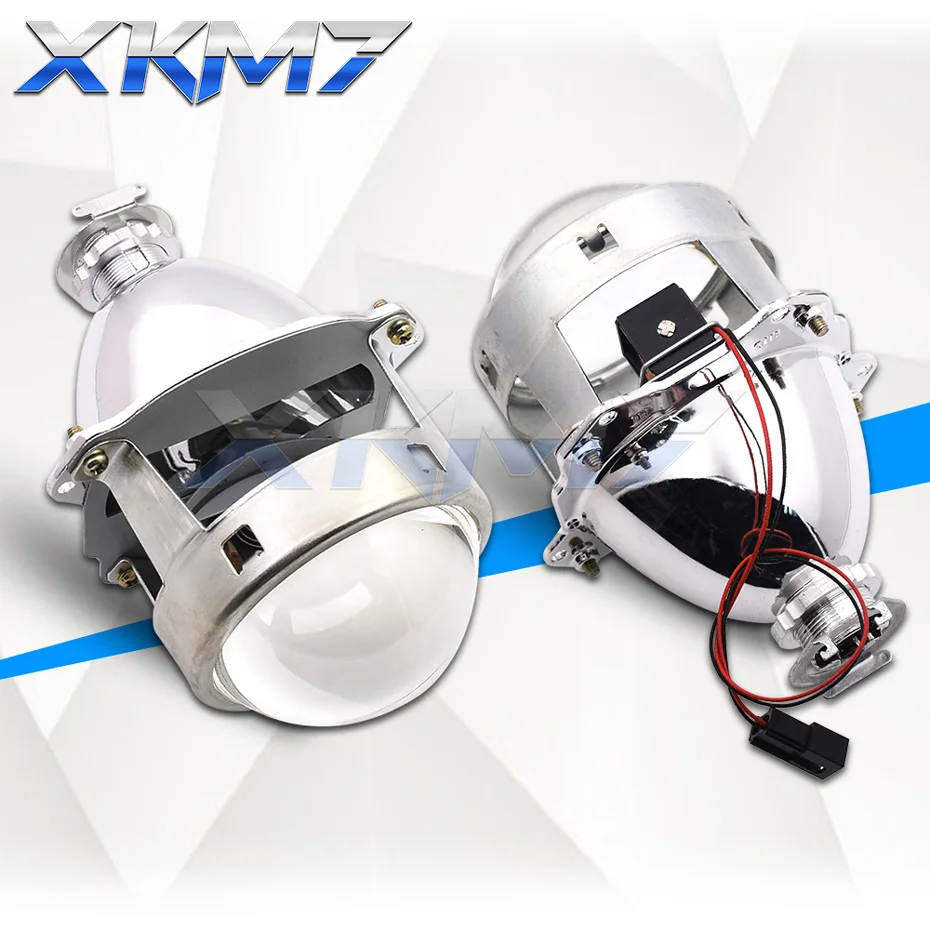 Биксеноновые линзы XKM7 для автомобисветильник модифицированный проектор H7 H4