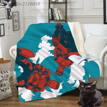 

NEW Jojo's Bizarre Adventure Blanket 3D Print Anime Adult Fleece Quilt Teens Travel Sofa Keep Warm Child Throw Plush Blankets 03
