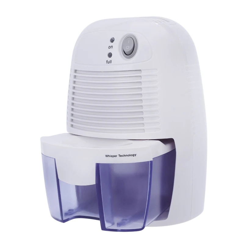 

Uk Plug ,Mini Dehumidifier Air Dryer Moisture Absorber Electric Cooling Dryer With 500Ml Water Tank For Home Bedroom Kitchen Off