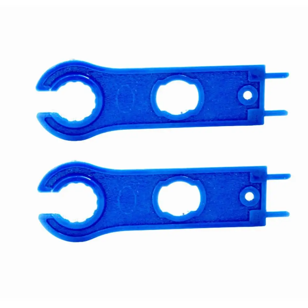 MC4 гаечный ключ солнечная панель разъем инструмент для отключения гаечный ключ ABS пластик Карманный солнечный ключ для разъемов - Цвет: Синий