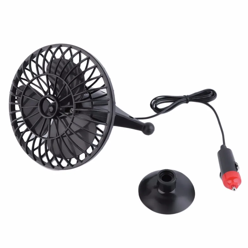 

4 Inch Summer Cooler Mini Car Truck Cooling Fan Vehicle Cooling Air Fan Car Suction Cup Fan Cooling Air Fan 12V Powered