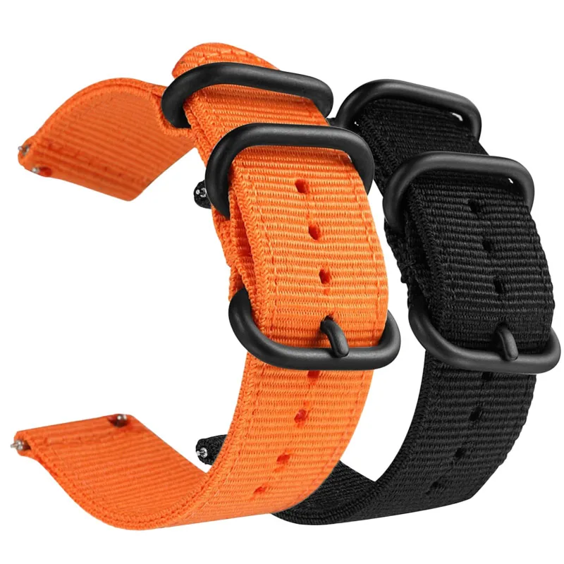 

24mm nylon canvas Sport Band For Suunto 7 smart watch Wrist Strap Watchband Replaceable Accessories