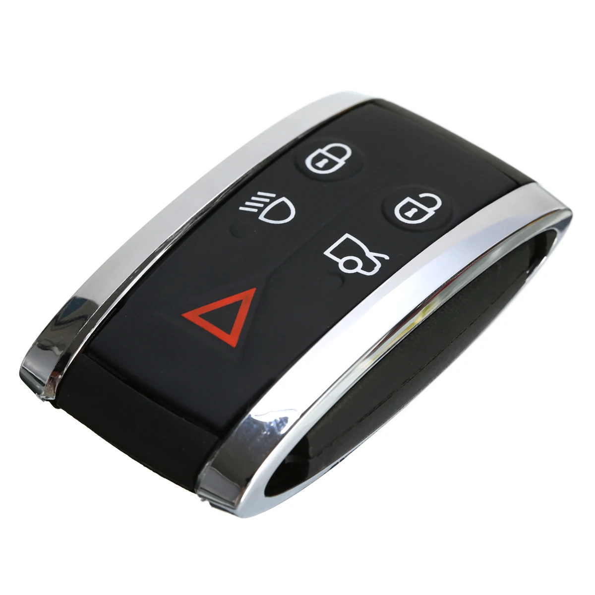 Mayitr 1pc 5 Buttons Remote Car Key Fob Case Replacement Key Shell Protector+Uncut Blade For Jaguar X XF XK XKR X-Type S-Type